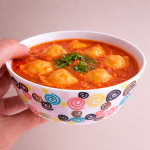 Soep met Ravioli